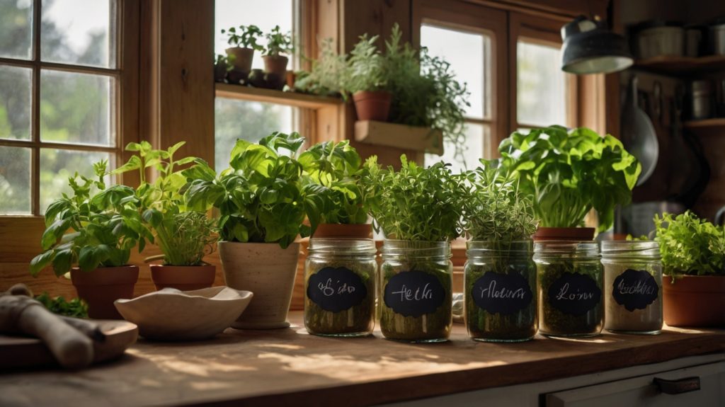 Kitchen herb Garden Ideas
