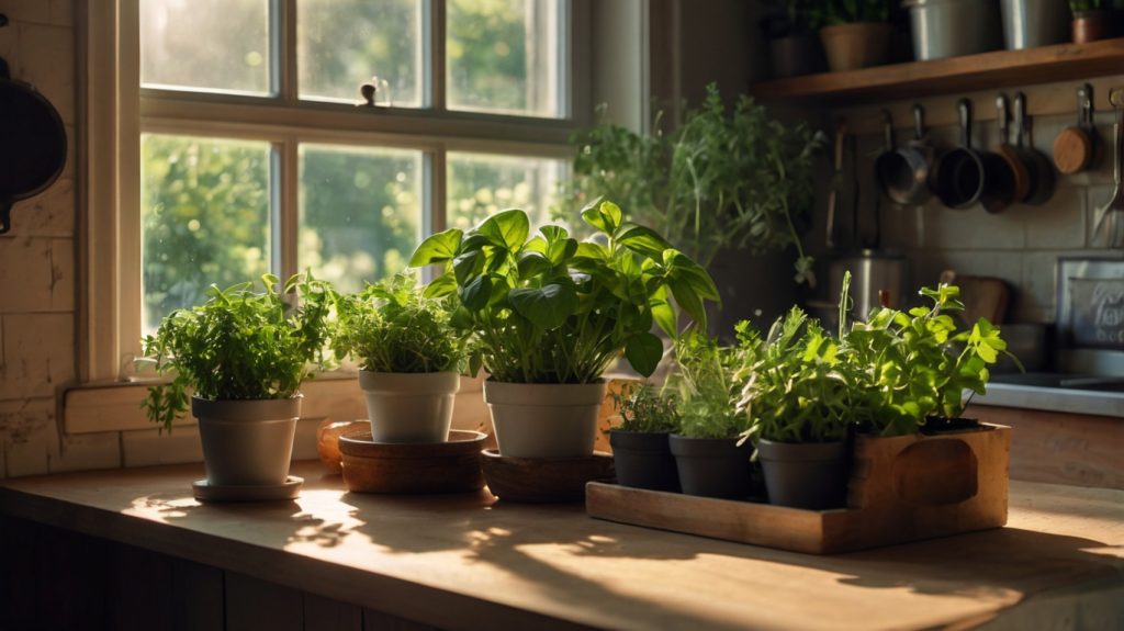 Kitchen herb Garden Ideas