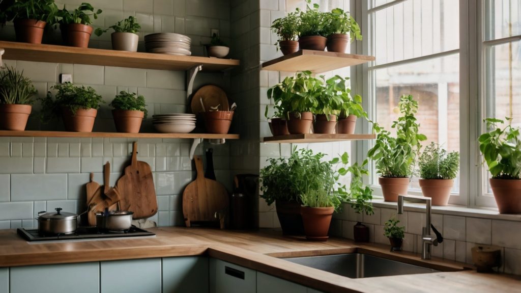 Kitchen herb Garden Ideas
