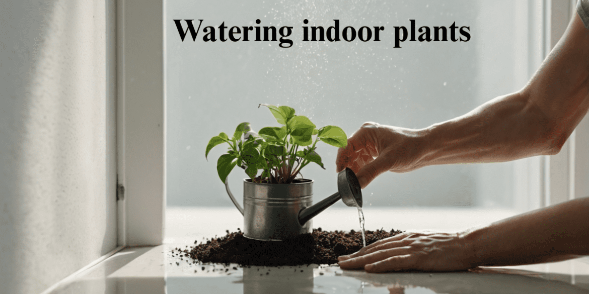 A friendly guide to watering indoor plants (without Accidently drowning them)